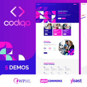 Codiqa – WordPress Dijital Ajans Teması
