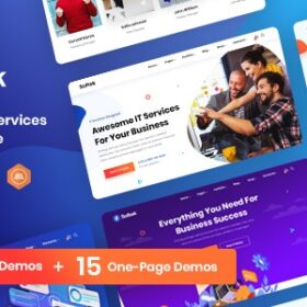 Softek – Software & IT Solutions WordPress Theme
